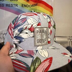 Paradise Golf Floral Cap - Multicolor
